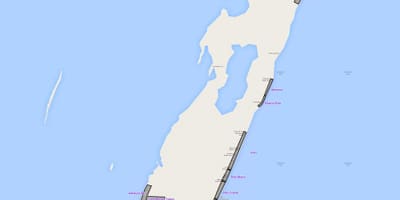 Kort ambra caye Belize
